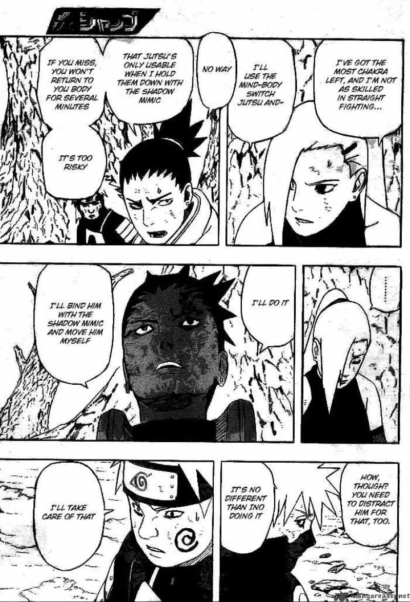 Naruto Chapter 335 page 9
