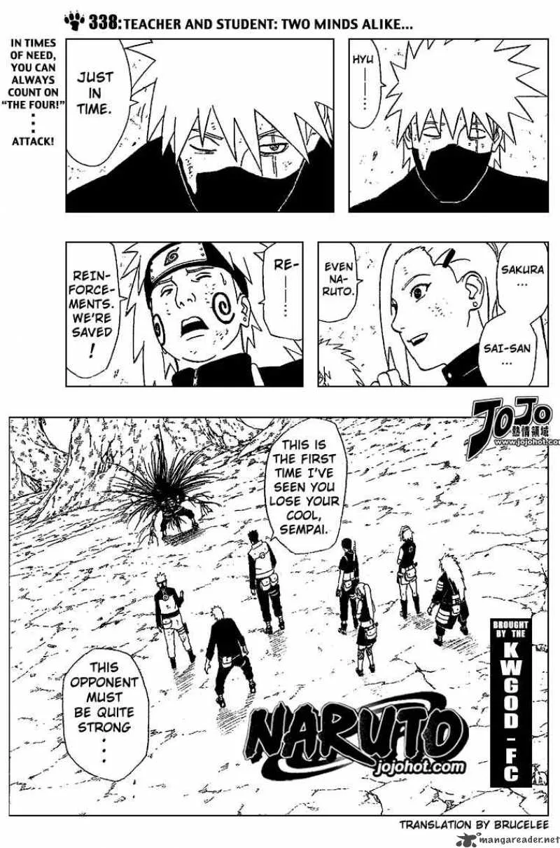 Naruto Chapter 338 page 1
