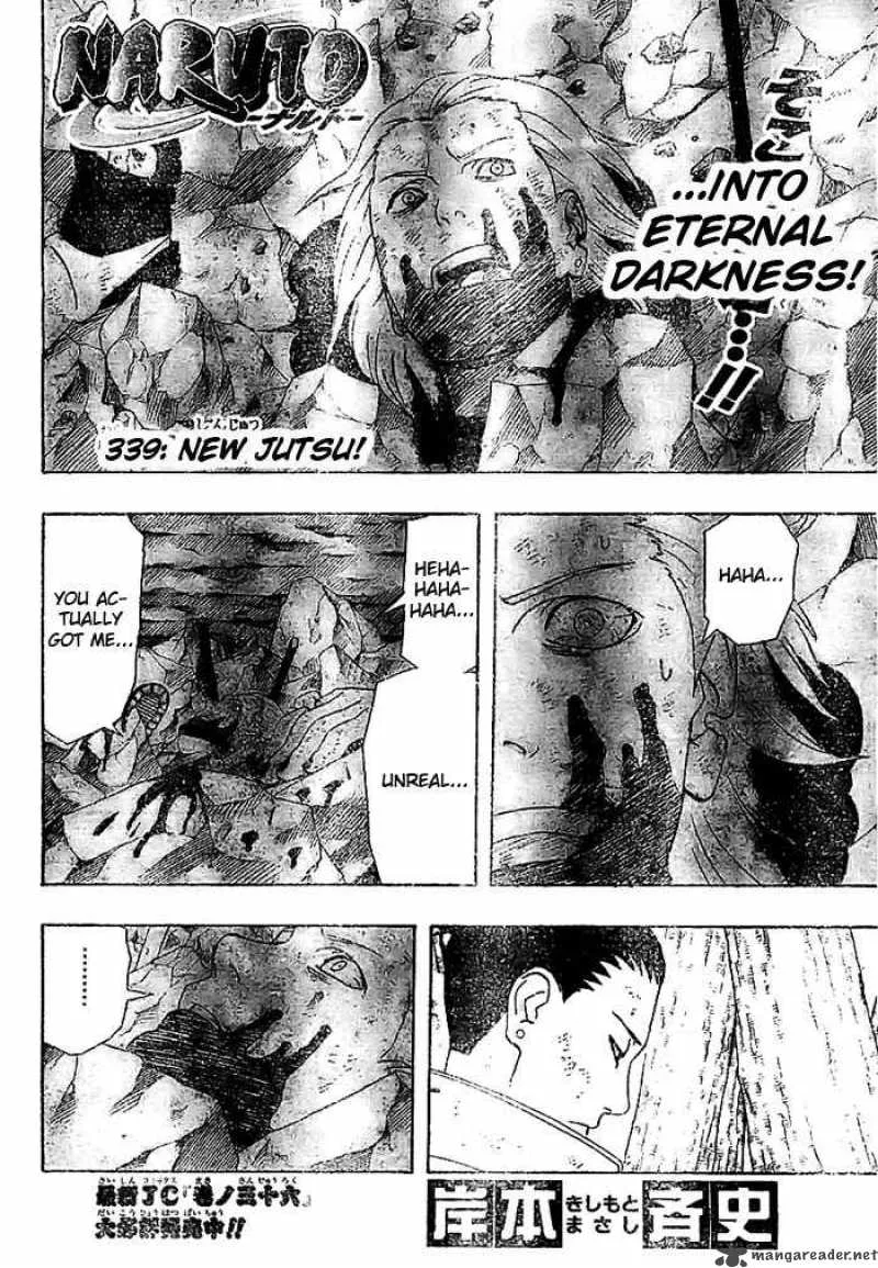 Naruto Chapter 339 page 2