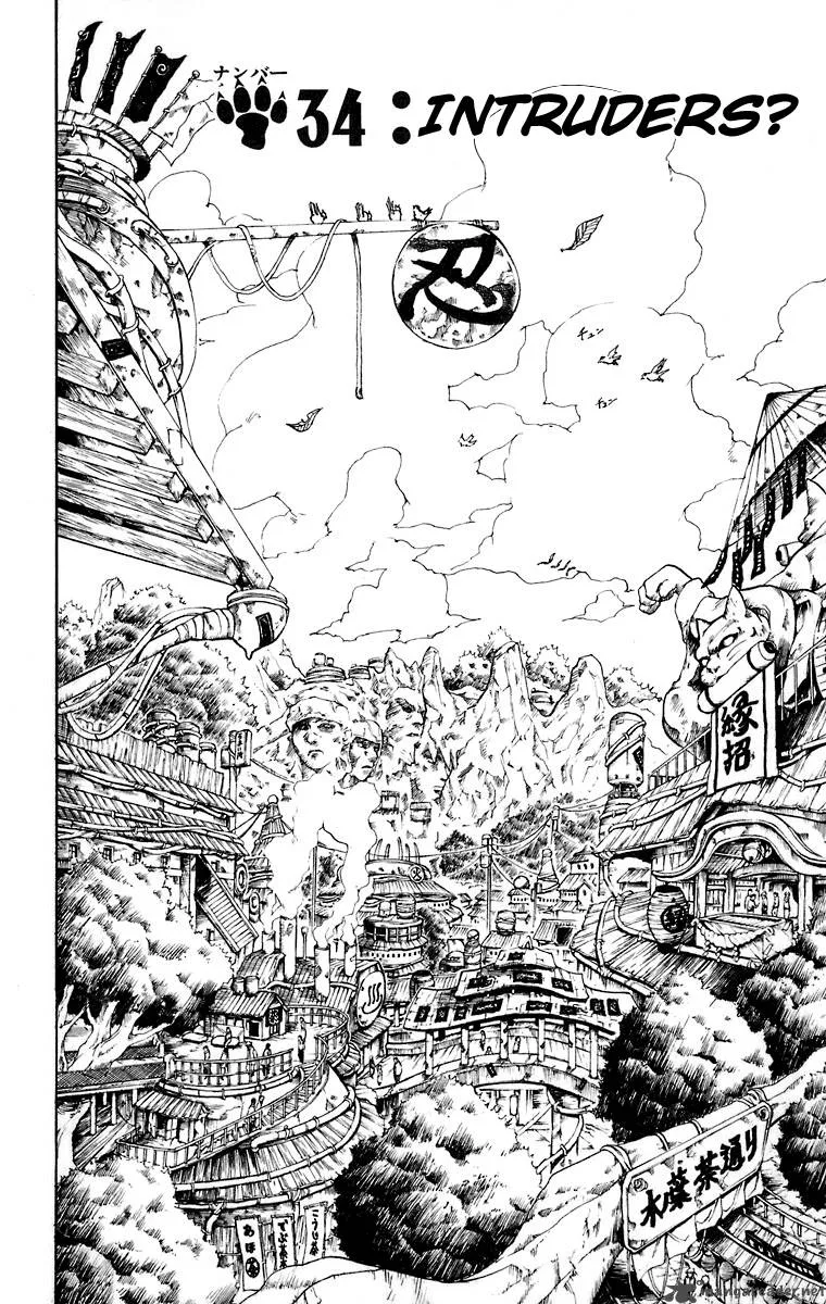 Naruto Chapter 34 page 1