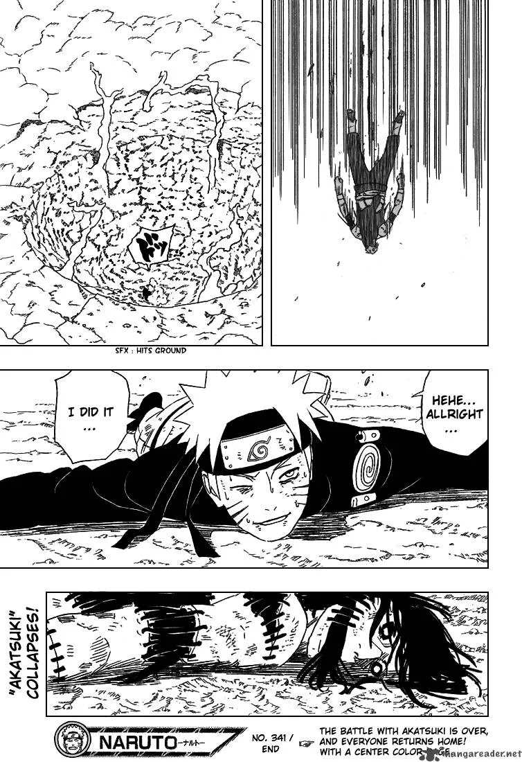 Naruto Chapter 341 page 15