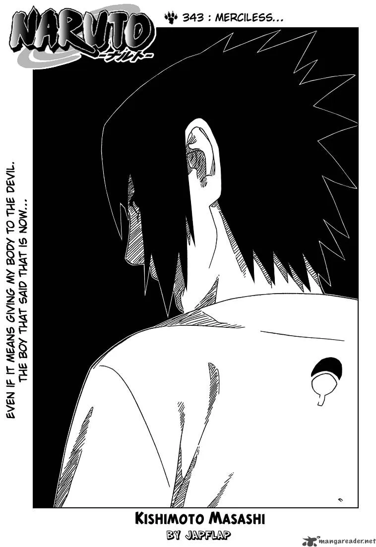 Naruto Chapter 343 page 1