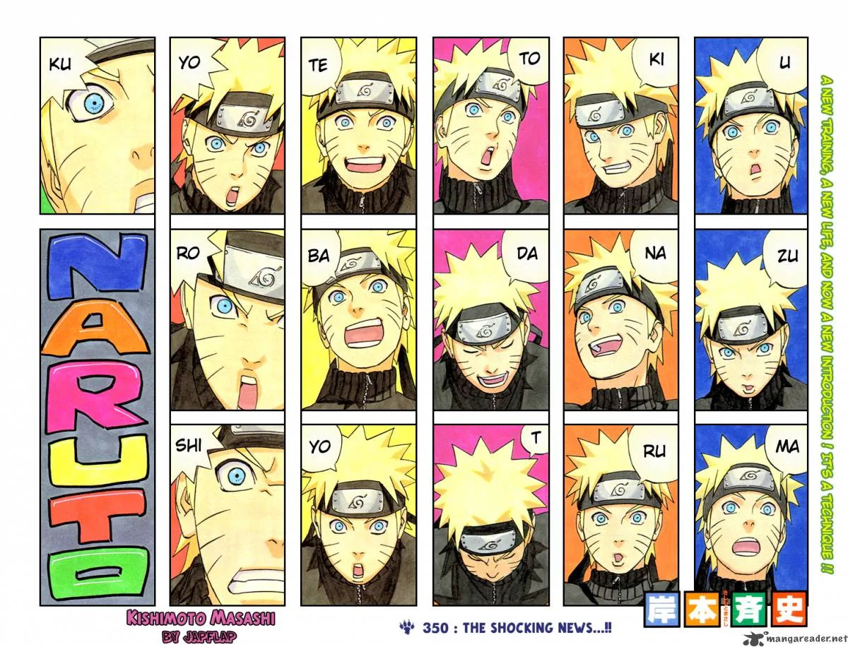 Naruto Chapter 350 page 1