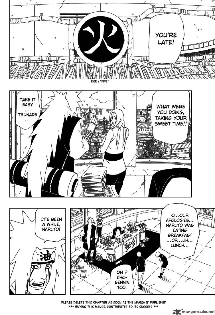 Naruto Chapter 350 page 3