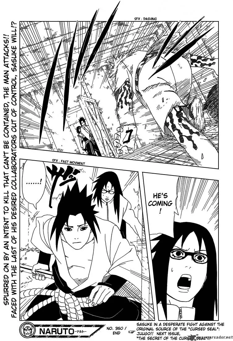 Naruto Chapter 350 page 17