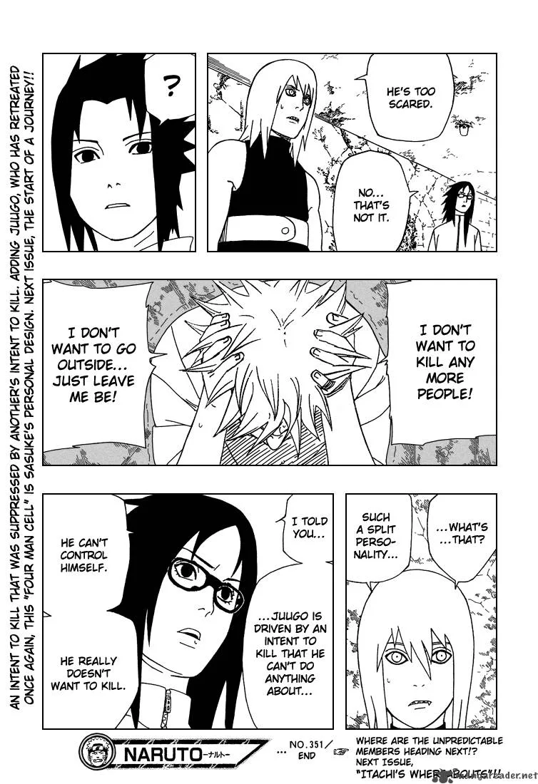 Naruto Chapter 351 page 16