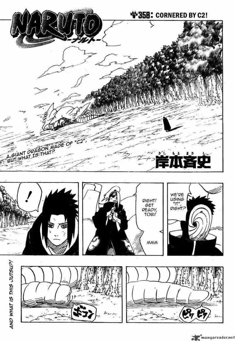 Naruto Chapter 358 page 2