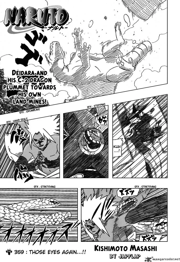 Naruto Chapter 359 page 1