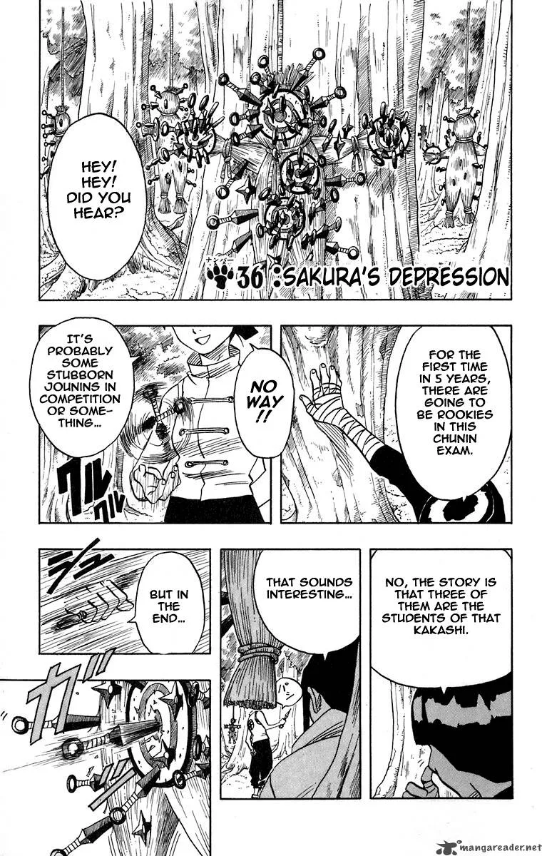 Naruto Chapter 36 page 1