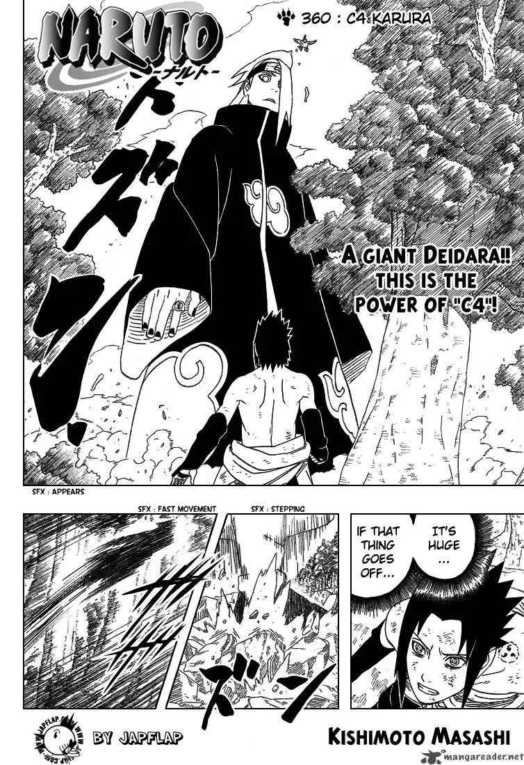 Naruto Chapter 360 page 2