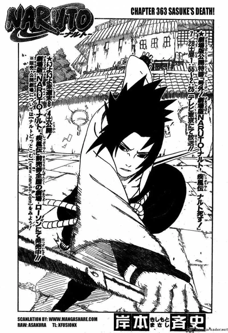 Naruto Chapter 363 page 1