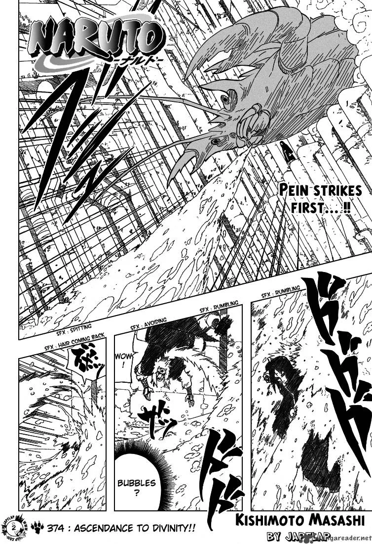 Naruto Chapter 374 page 3