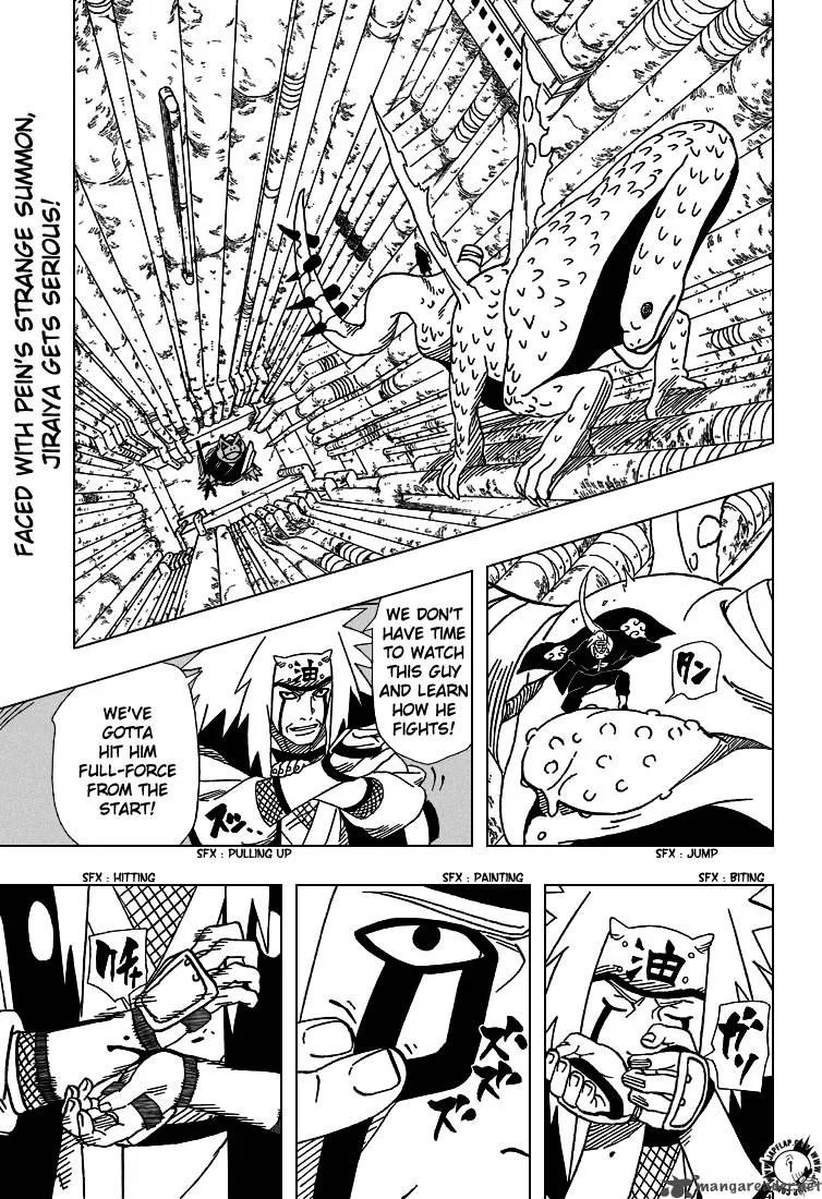 Naruto Chapter 375 page 1