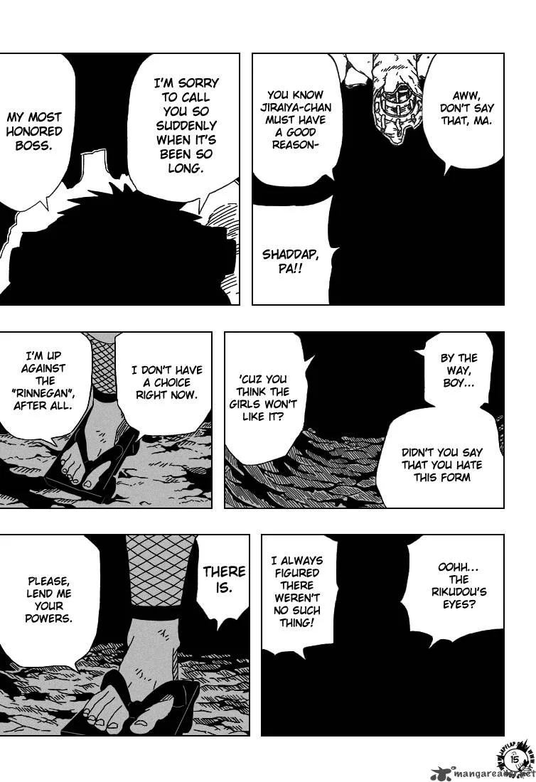 Naruto Chapter 375 page 15