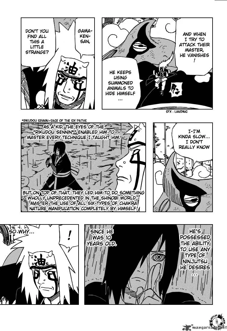Naruto Chapter 375 page 11