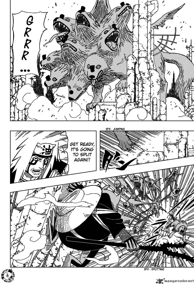 Naruto Chapter 375 page 8