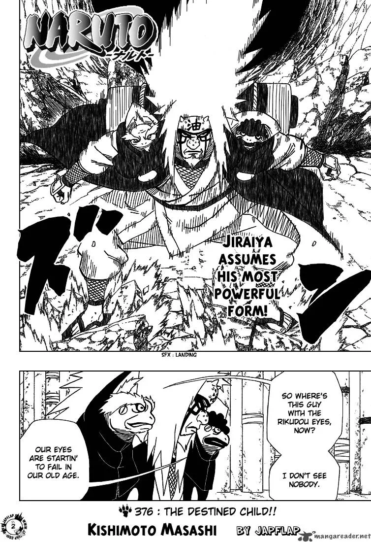 Naruto Chapter 376 page 2