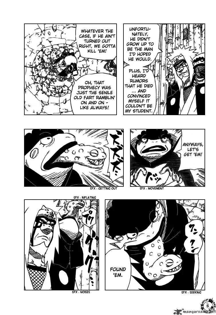Naruto Chapter 376 page 5