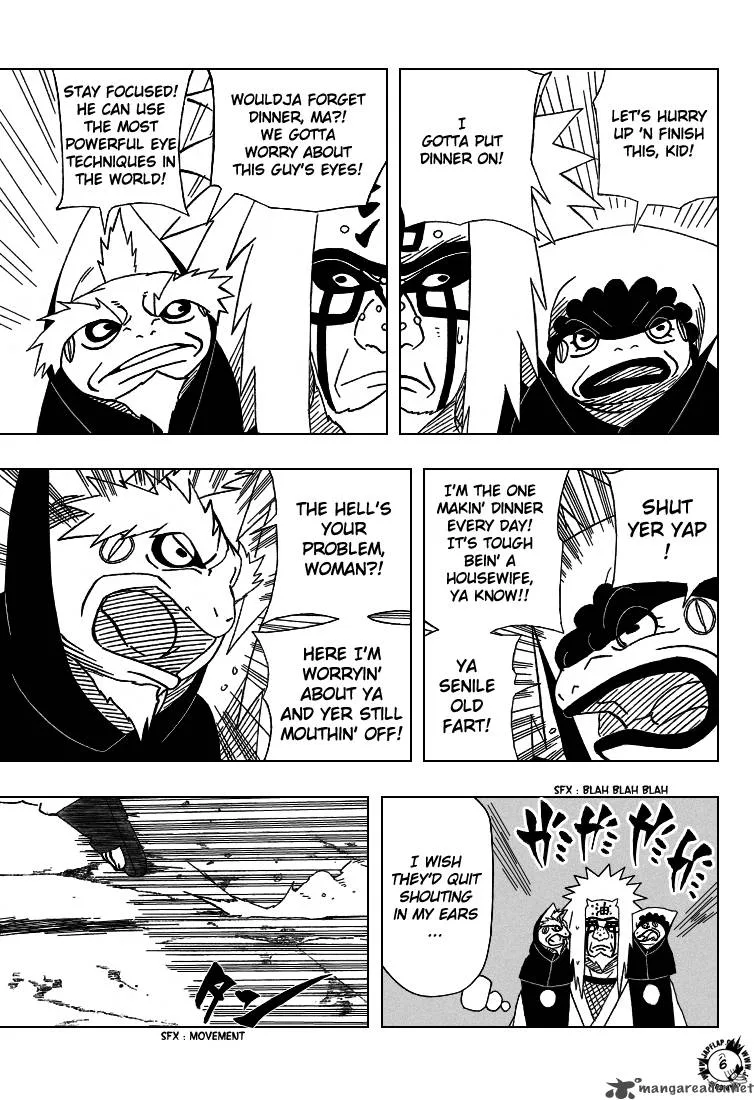 Naruto Chapter 377 page 7