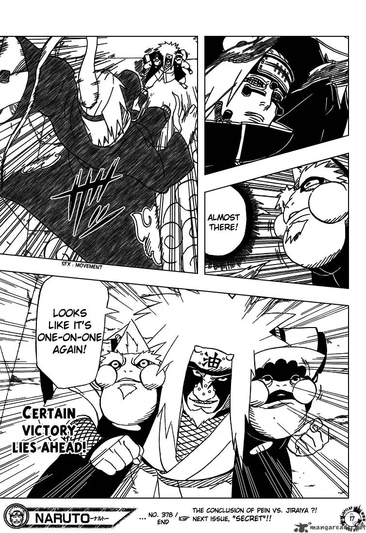 Naruto Chapter 378 page 17