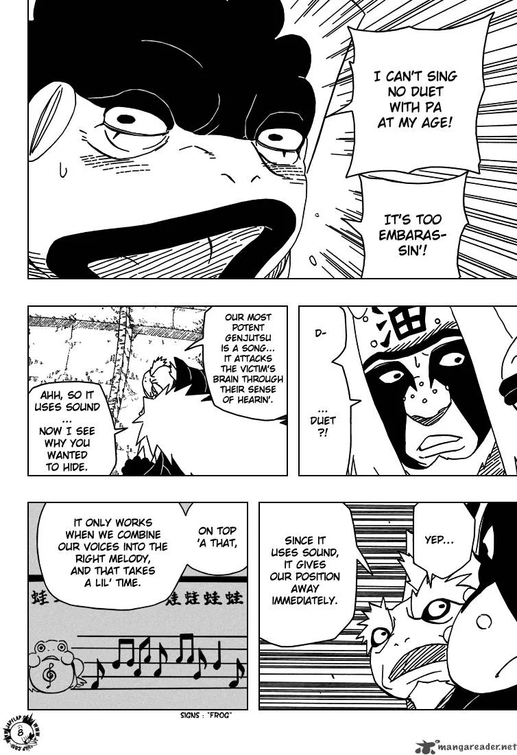 Naruto Chapter 378 page 8