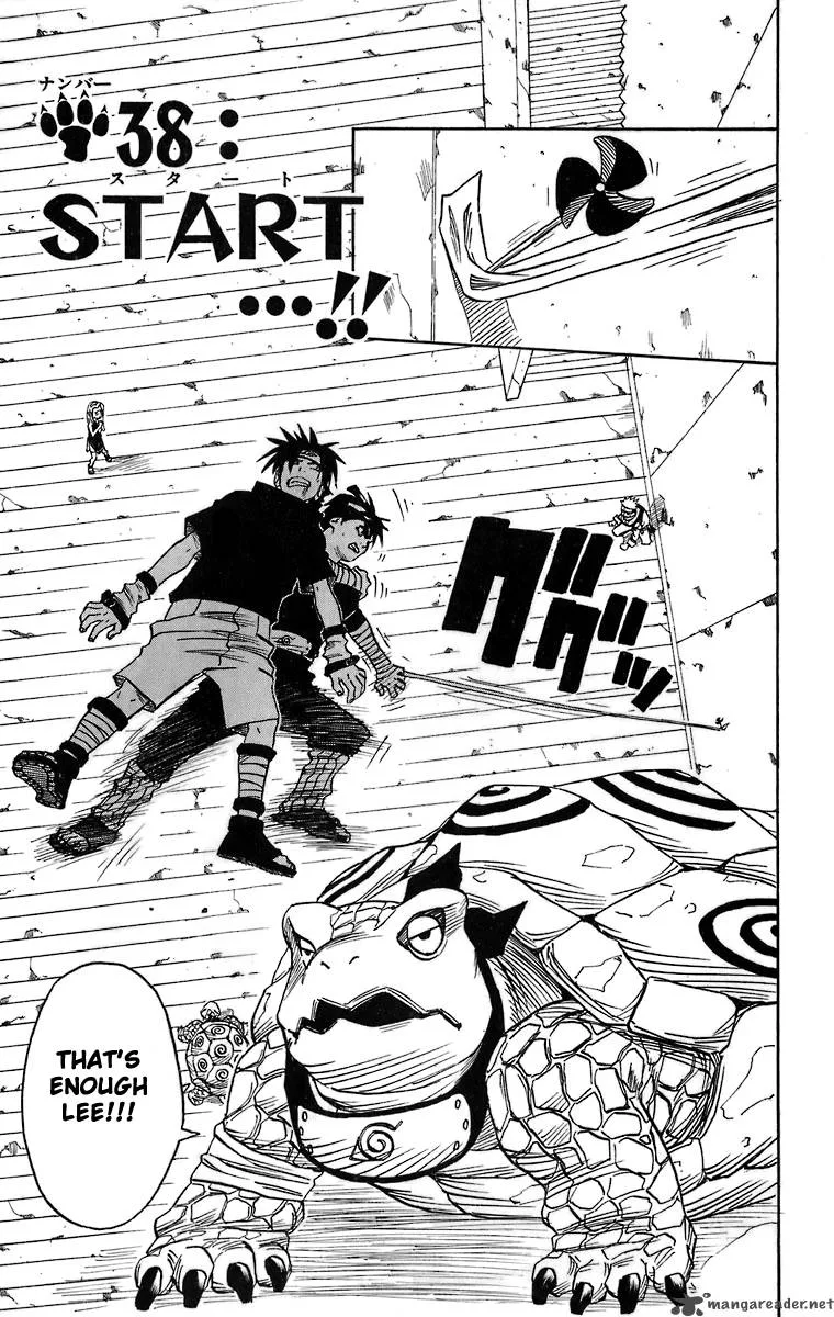 Naruto Chapter 38 page 1