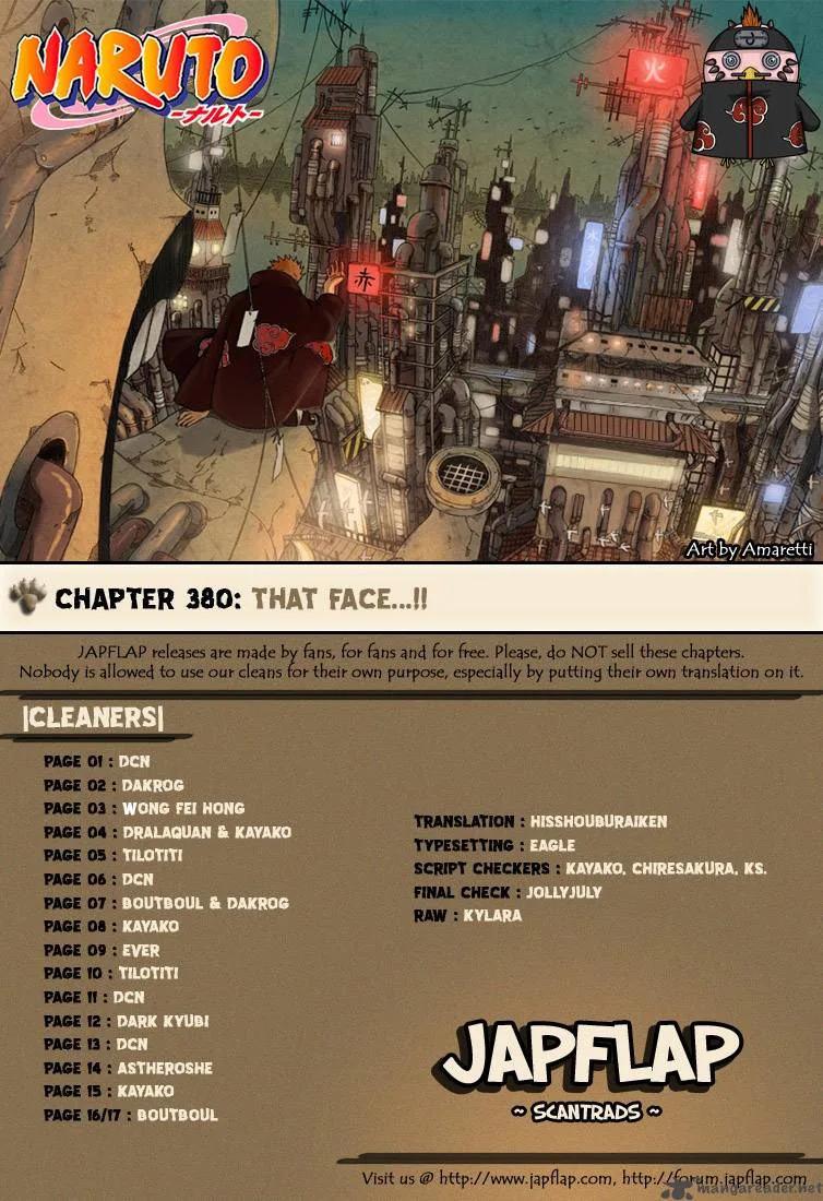 Naruto Chapter 380 page 1