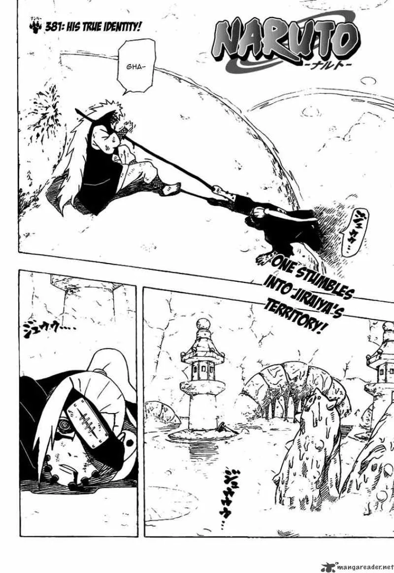 Naruto Chapter 381 page 2