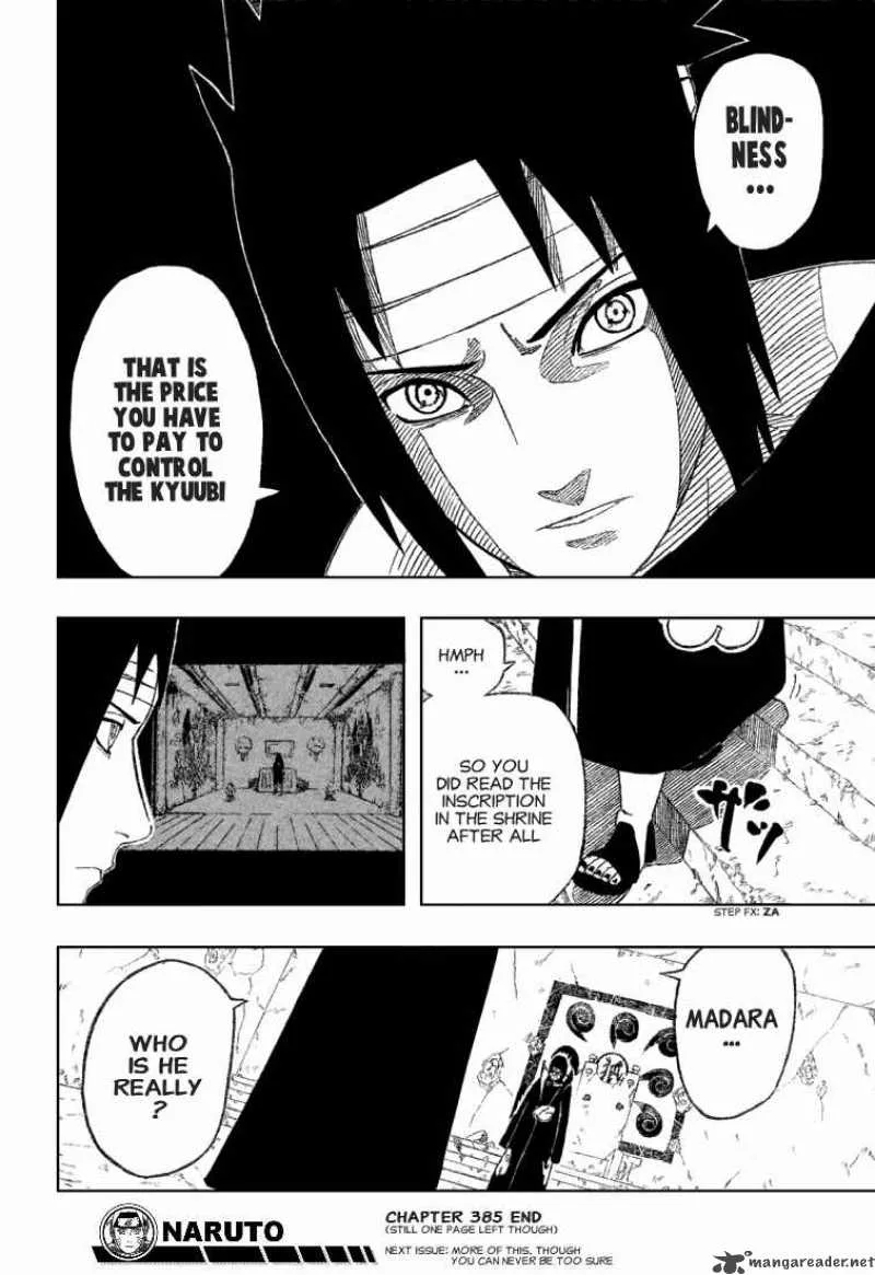 Naruto Chapter 385 page 15