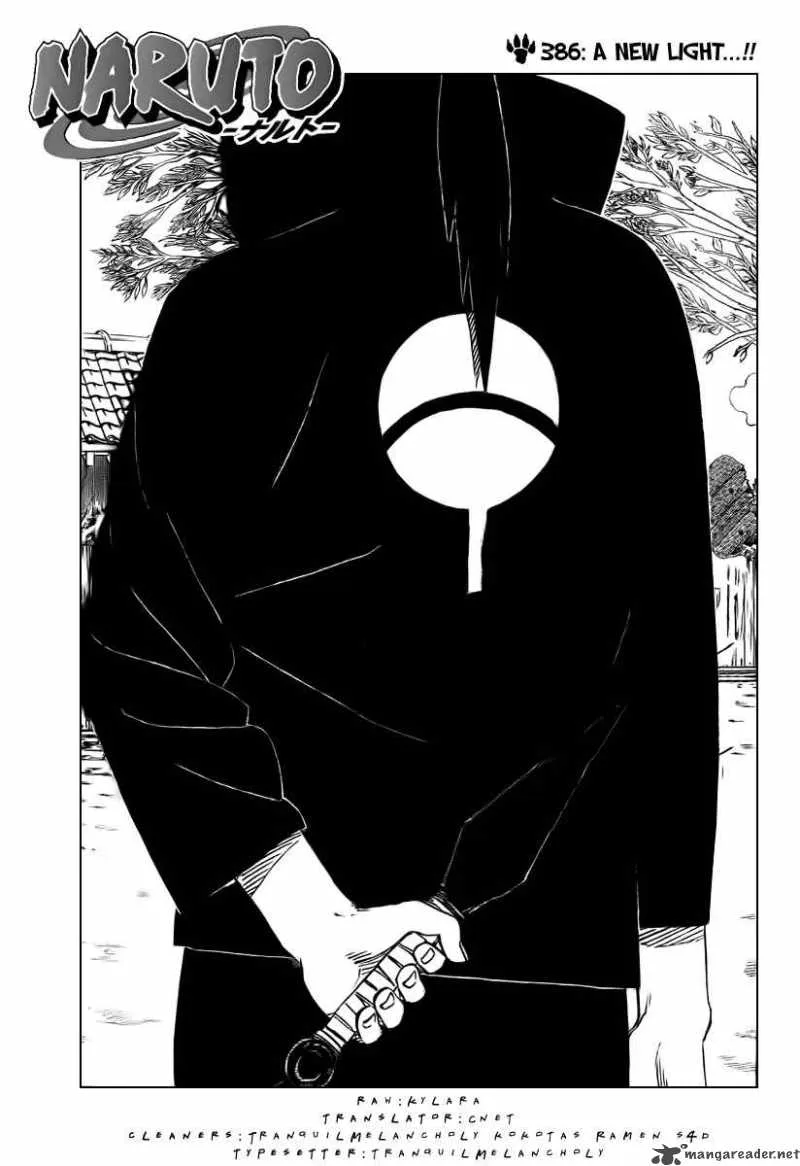 Naruto Chapter 386 page 1