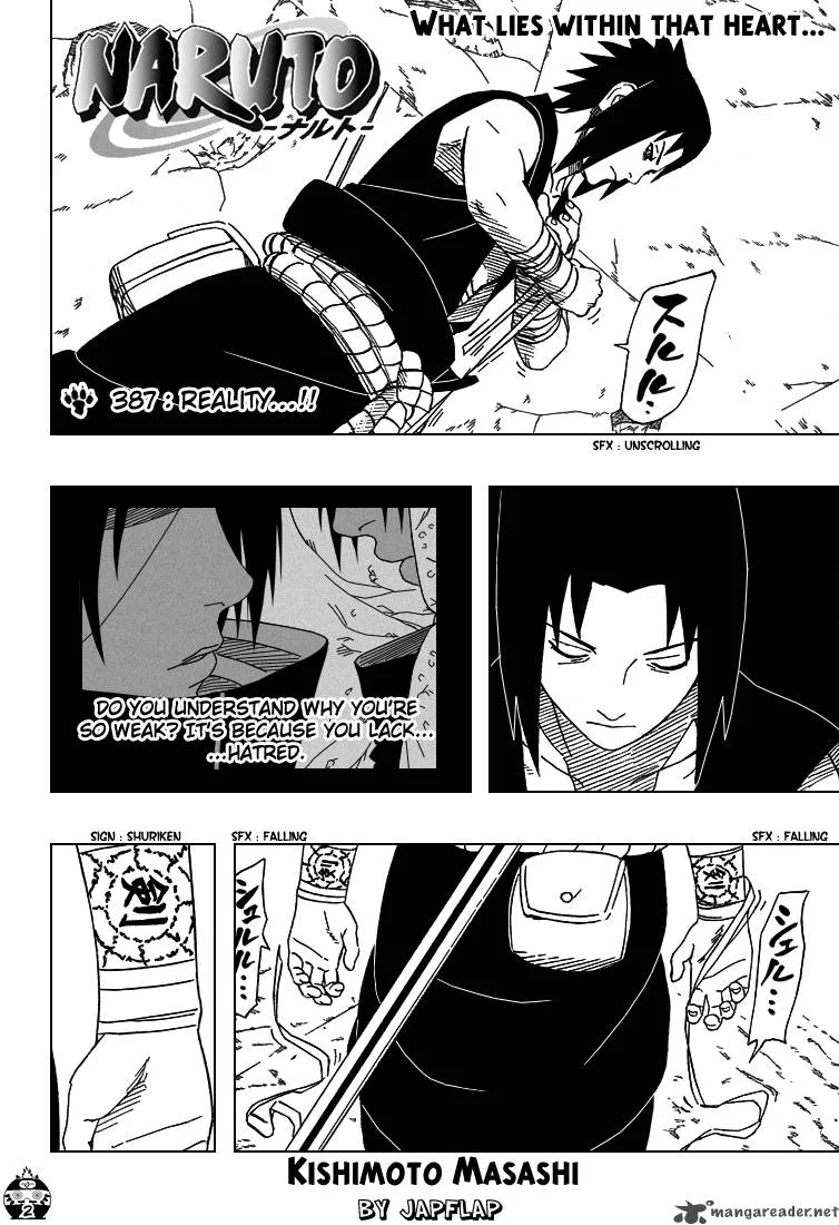 Naruto Chapter 387 page 3