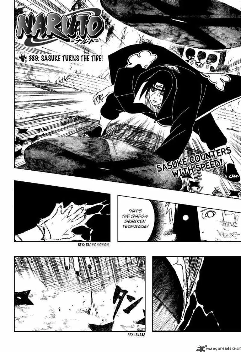 Naruto Chapter 389 page 4