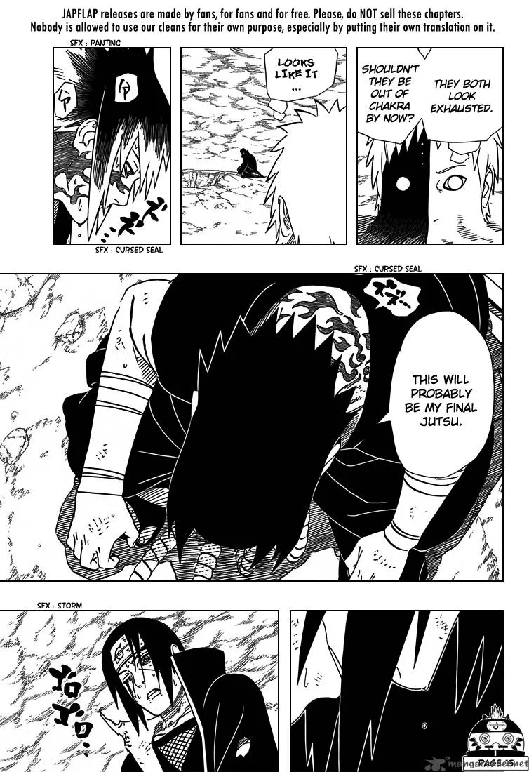 Naruto Chapter 390 page 17