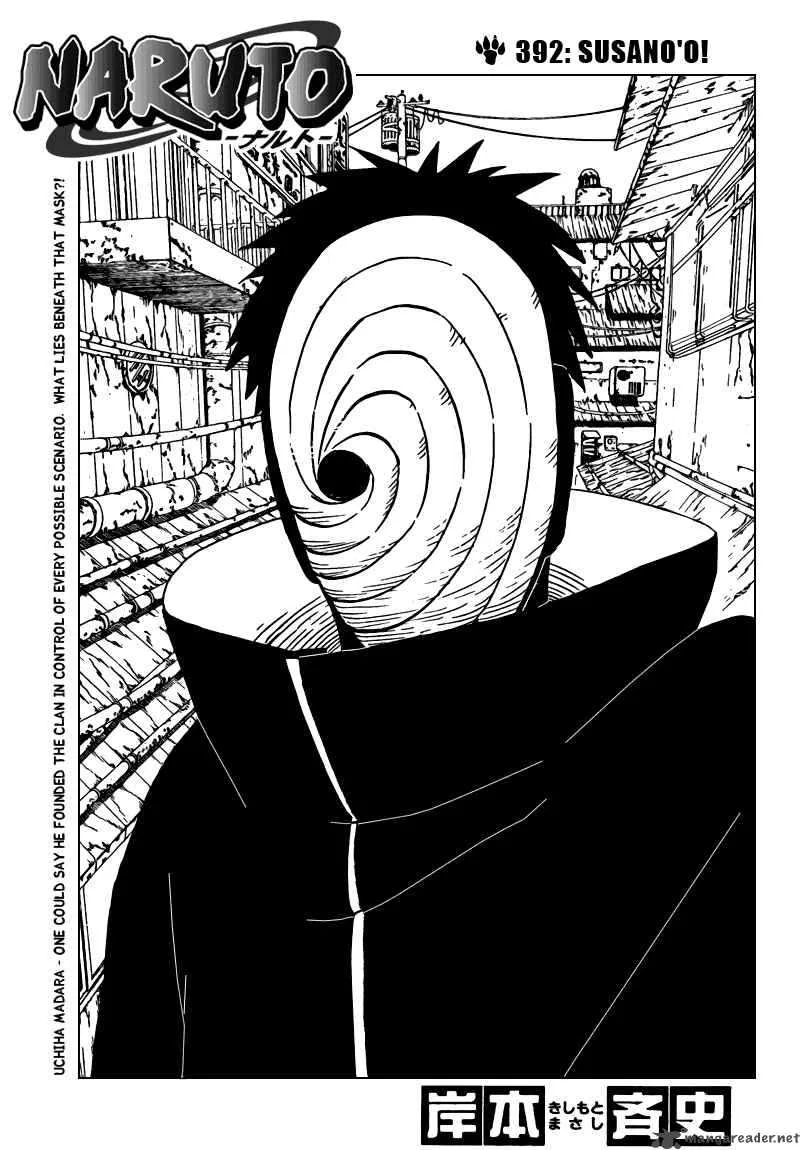 Naruto Chapter 392 page 1