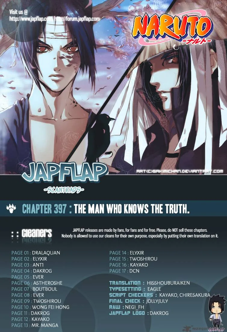 Naruto Chapter 397 page 1
