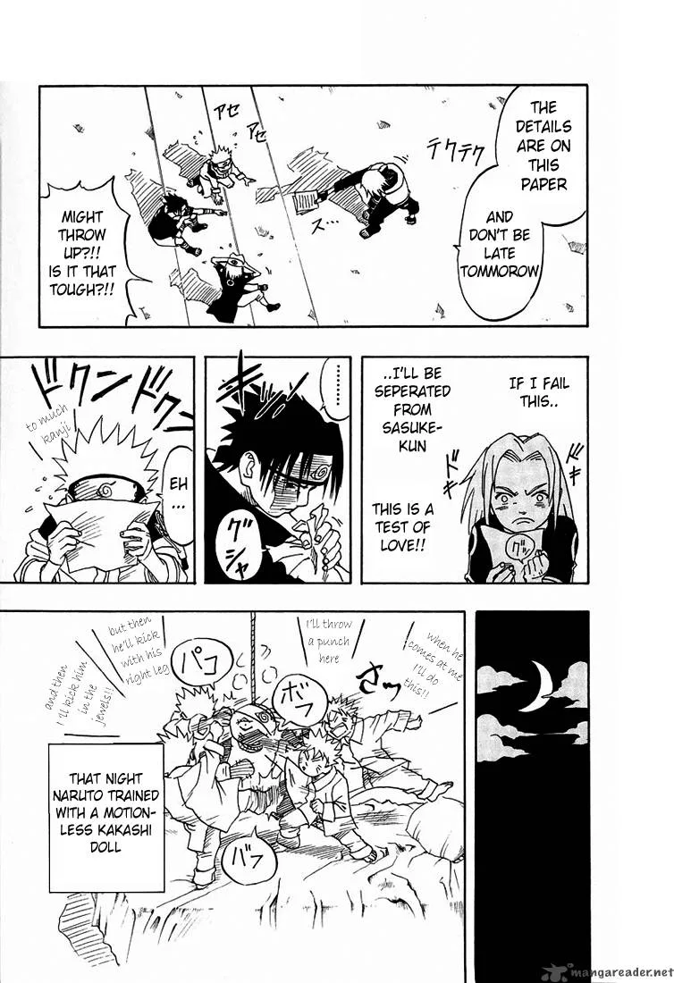 Naruto Chapter 4 page 13