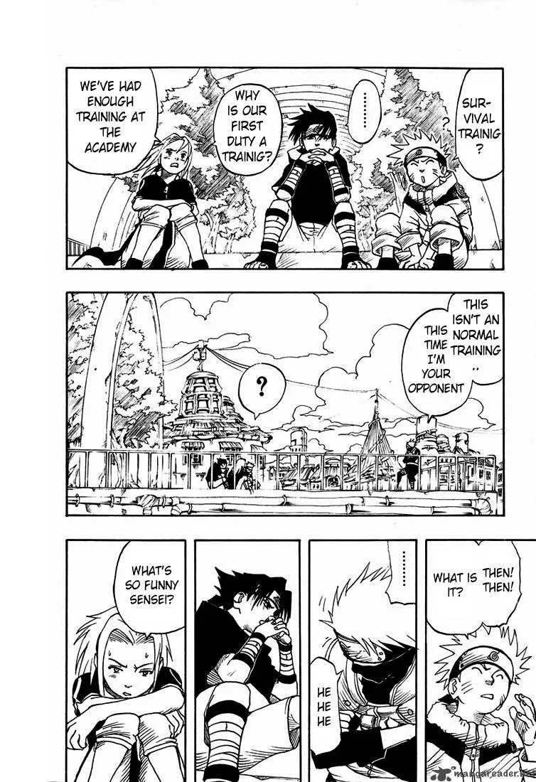 Naruto Chapter 4 page 10