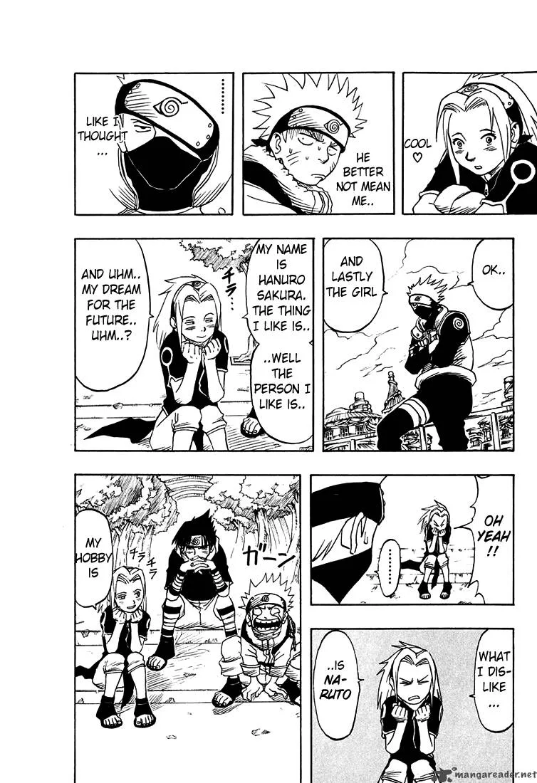 Naruto Chapter 4 page 8