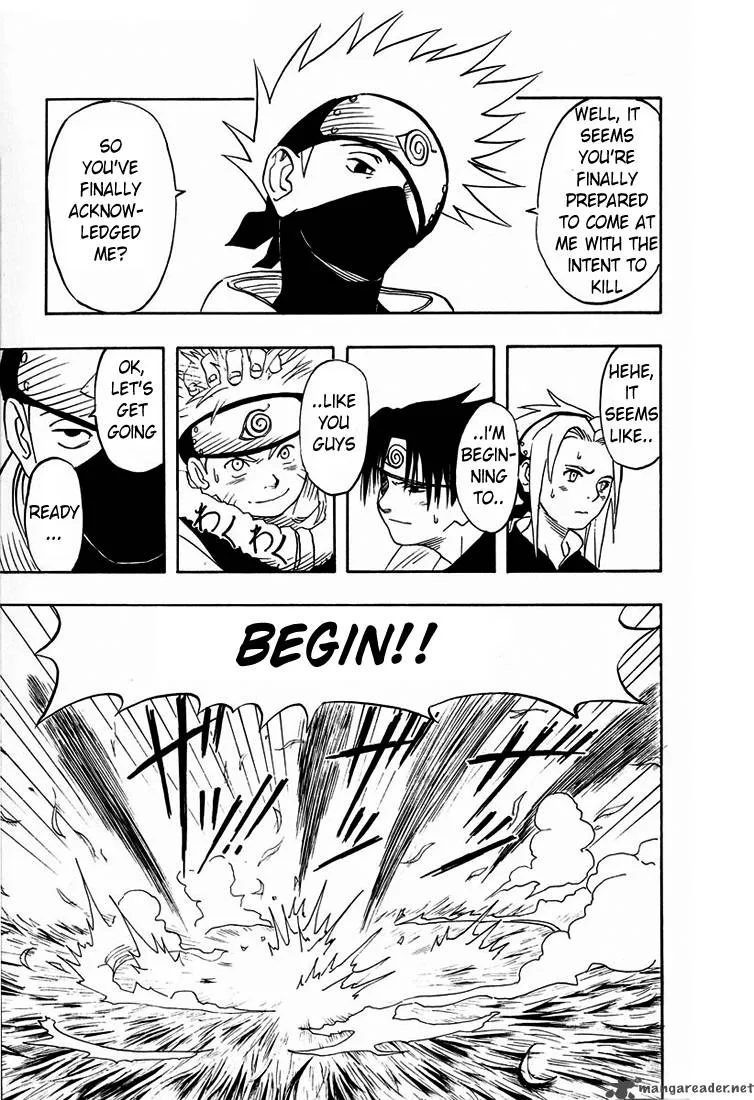 Naruto Chapter 4 page 19