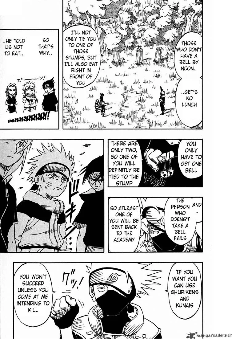 Naruto Chapter 4 page 15