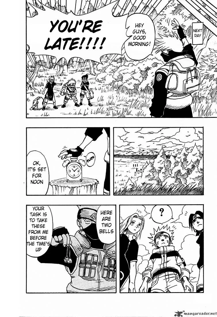 Naruto Chapter 4 page 14