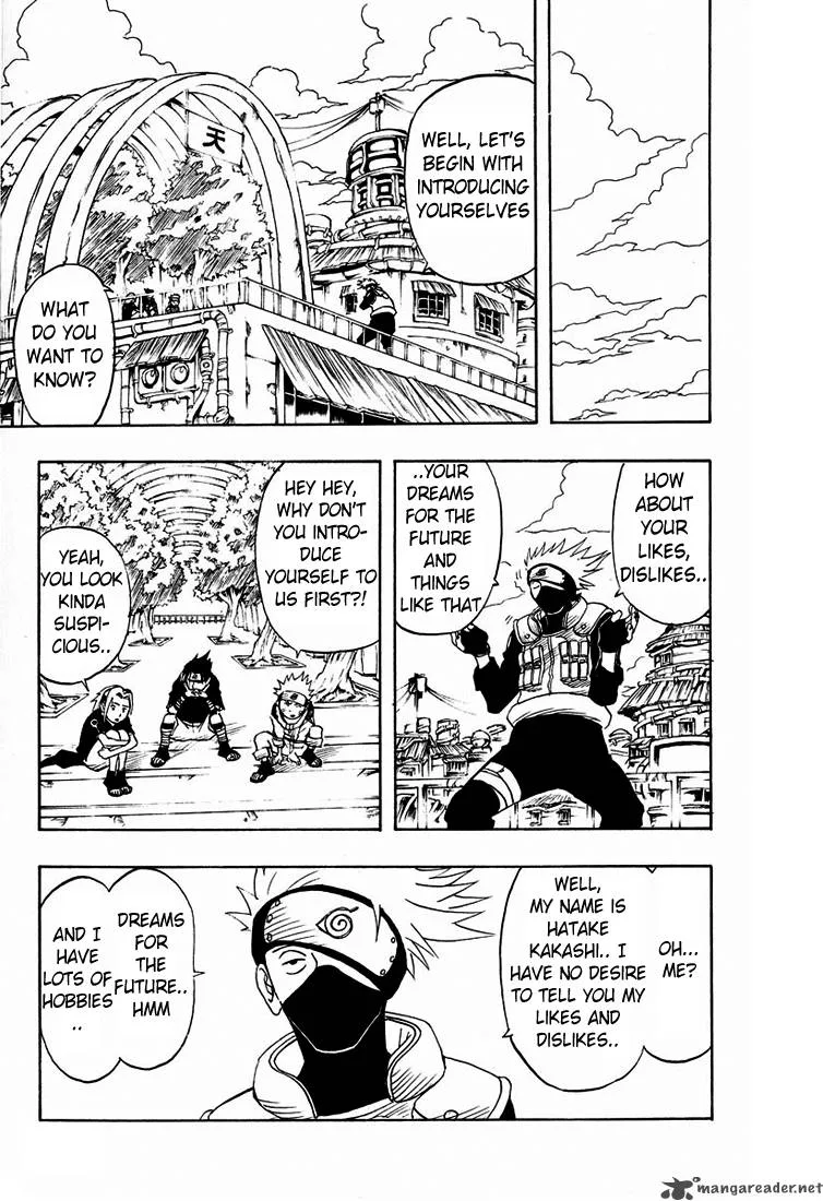 Naruto Chapter 4 page 5
