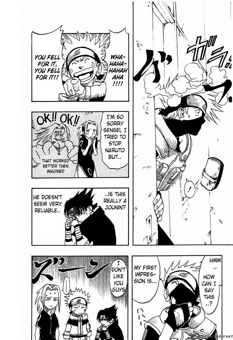 Naruto Chapter 4 page 4