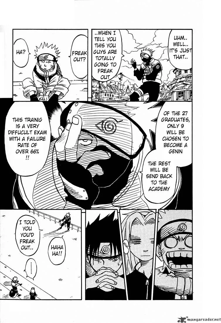 Naruto Chapter 4 page 11