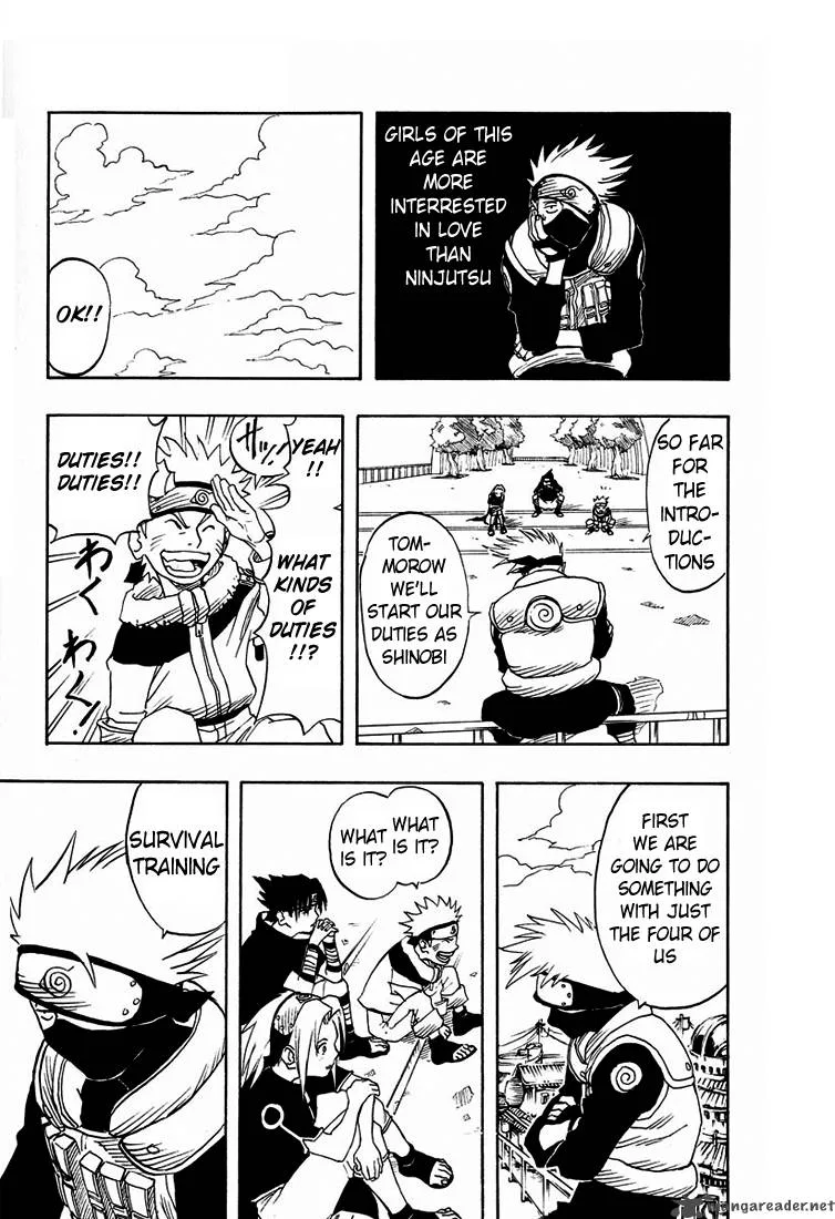 Naruto Chapter 4 page 9
