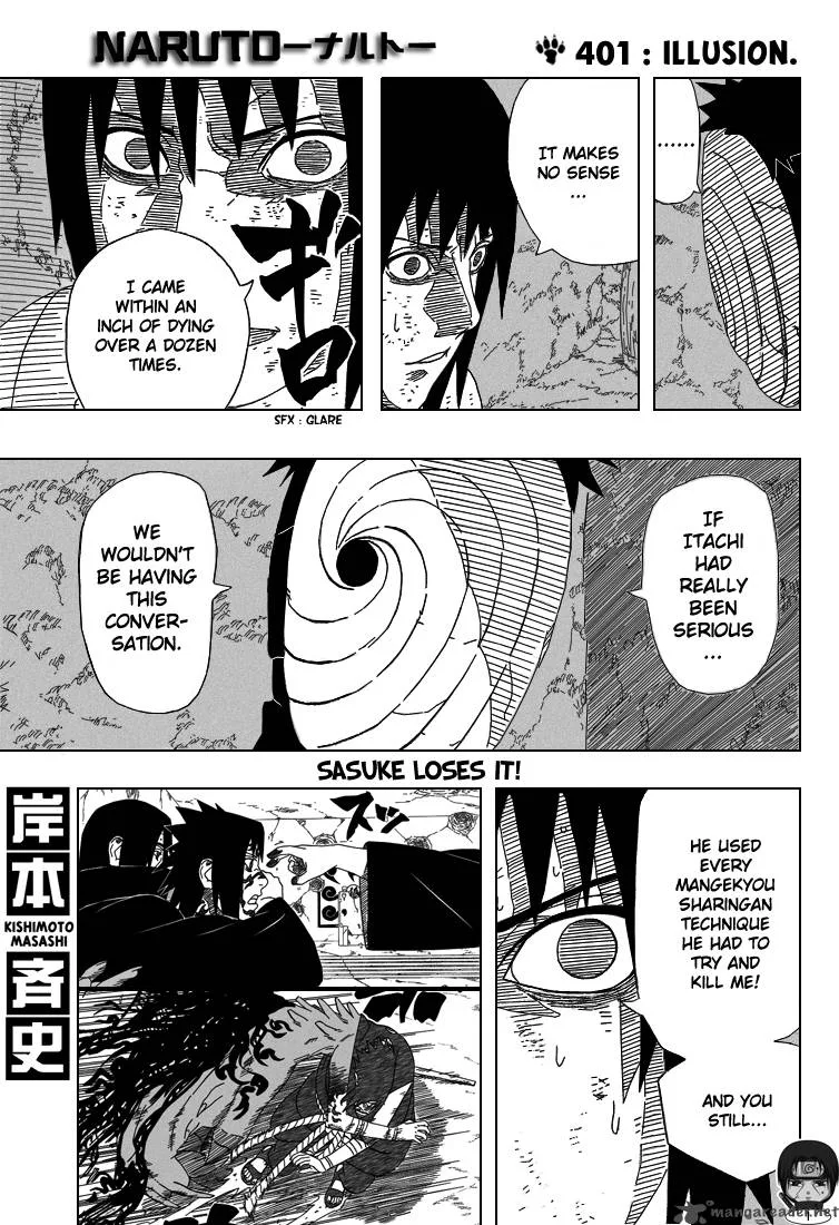 Naruto Chapter 401 page 2