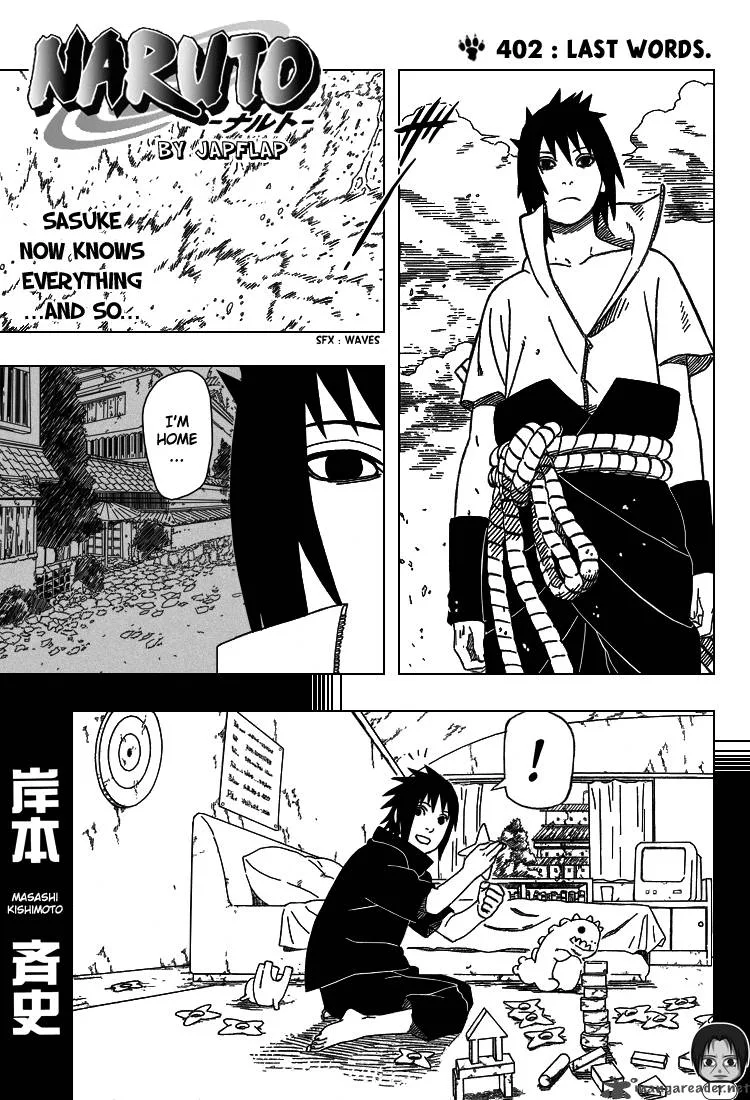Naruto Chapter 402 page 2
