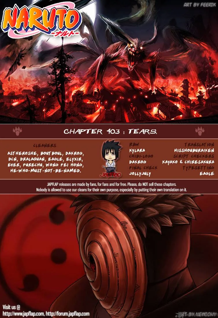 Naruto Chapter 403 page 1