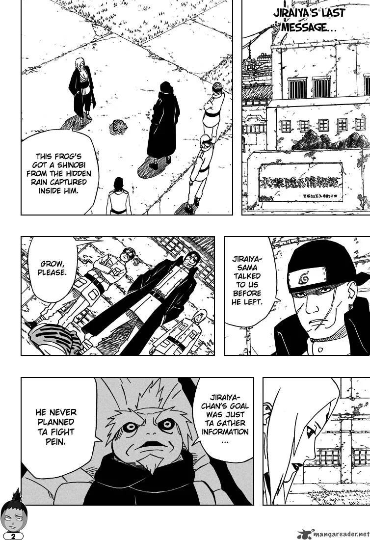 Naruto Chapter 406 page 3