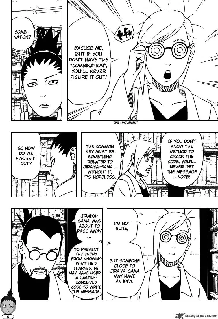 Naruto Chapter 406 page 7